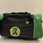 O'Neills Burgess Duharra Camogie 22" KENT Hold All Gear Bag Black/Emerald/White Crested - Image 6