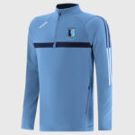 Nenagh Éire Óg GAA O’Neills Focus Brush Half Zip Top Sky Blue  (Kids) - Image 4