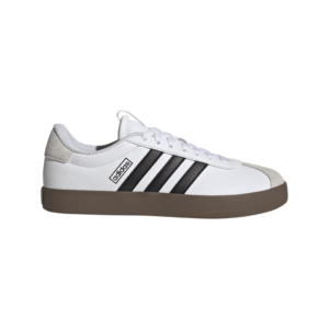 Adidas VL Court 3.0 Shoe White/Black/Tan (Women's)