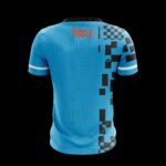 O'Neills Tipperary GAA  Fiserv.  2024 Training Jersey Swedish Blue/Black (Kids / Adults) - Image 5