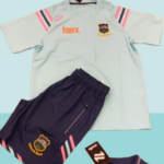 O'Neills Tipperary GAA WESTON 049 Poly shorts Blue Wing Teal/Cotton Candy/Mint (Ladies / Girls) - Image 5