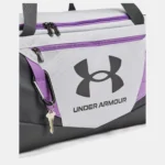 Under Armour Undeniable 5.0 Medium Duffle Hold All Bag (Halo Gray / Provence Purple) - Image 5