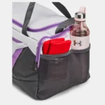 Under Armour Undeniable 5.0 Medium Duffle Hold All Bag (Halo Gray / Provence Purple) - Image 2