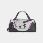 Under Armour Undeniable 5.0 Medium Duffle Hold All Bag (Halo Gray / Provence Purple) - Image 7