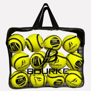 Bourke Sport  Sliotar Size 4 and 5 Yellow - Size 5 (1 Dozen)