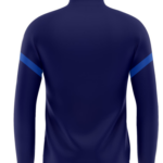 Lorrha NS Scoíl Lua Naofa School Uniform CRESTED Half Zip Top Navy - Image 2