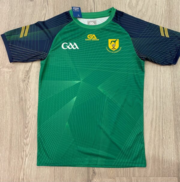 Toomevara GAA Gaelic Armour Training Jersey Green /Navy / Amber  (Kids/Adults)