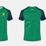Toomevara GAA Gaelic Armour Training Jersey Green /Navy / Amber  (Kids/Adults) - Image 2