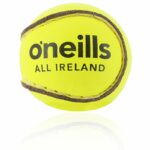 O'Neills All Ireland Hurling Ball / Sliotar Size 4 and 5 Yellow - Image 4