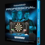Winmau Diamond Plus Professional Dartboard in Cabinet - Image 8