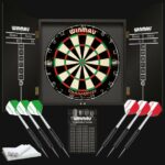 Winmau Diamond Plus Professional Dartboard in Cabinet - Image 5