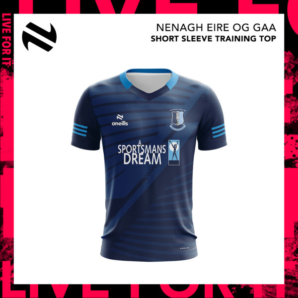 Éire Óg GAA O’Neills Training Jersey Navy Sky (Adult – Player Fit)
