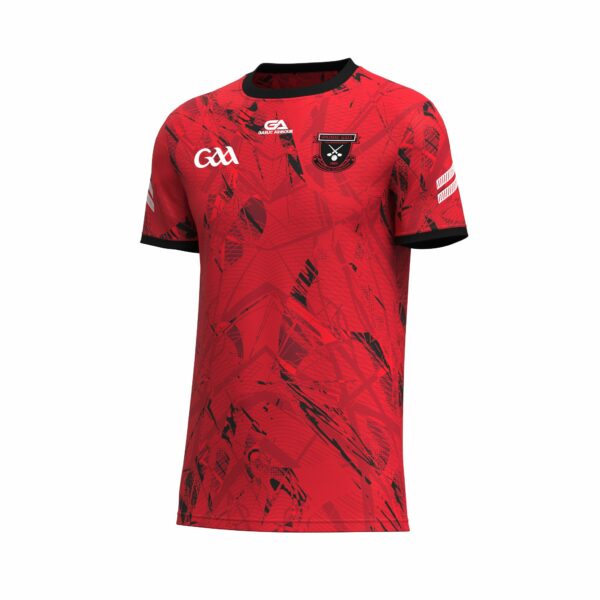 Moneygall GAA Gaelic Armour Training Jersey Red/Black (Kids/Adults)