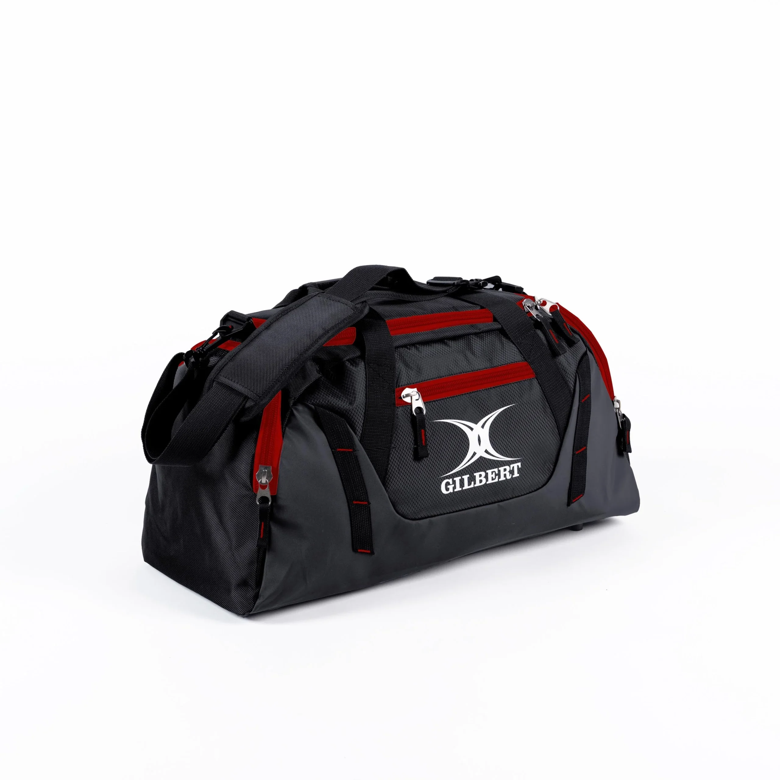 Gilbert Nenagh Ormond Rugby V4 HOLDALL crested Black/Red