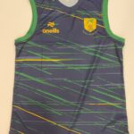 Toomevara GAA O'Neills Training Vest Marine/Green/Amber (Kids/Adults) - Image 3