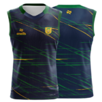 Toomevara GAA O'Neills Training Vest Marine/Green/Amber (Kids/Adults) - Image 5