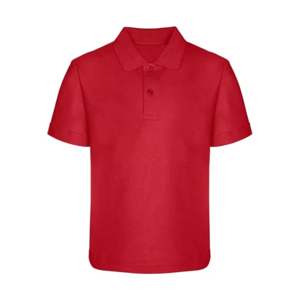 Trampass Sports Skippy School Uniform Polo Shirt Red - Scribbles Pre-school Pre-order May 24
