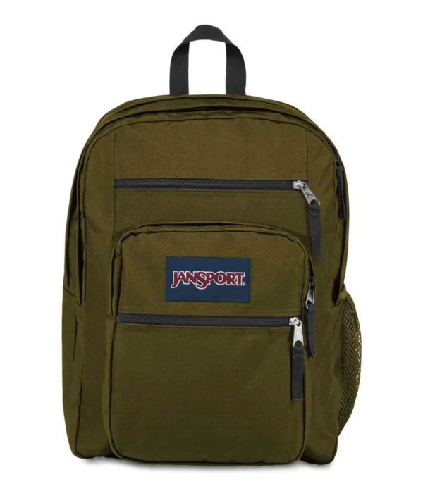 Jansport Big Student 34L Backpack School Bag Rucksack (Army Green)