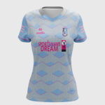 O'Neills Nenagh Éire Óg Camogie Club Training Jersey Grey Blue Pink (Kids/Adults) - Image 2