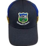 GAA Official Tipperary Home Style Baseball Cap Navy/Royal/Amber - Image 4