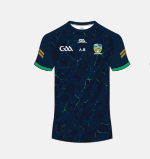 Burgess GAA Gaelic Armour Training Jersey  Navy/Green/Amber (Kids / Adults)