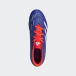adidas Predator Club FxG Firm Ground Football Boots (Lucid Blue /White/Sol Red) Adults - Image 9
