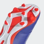 adidas Predator Club FxG Firm Ground Football Boots (Lucid Blue /White/Sol Red) Adults - Image 4