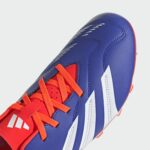 adidas Predator Club FxG Firm Ground Football Boots (Lucid Blue /White/Sol Red) Adults - Image 12