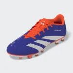 adidas Predator Club FxG Firm Ground Football Boots (Lucid Blue /White/Sol Red) Adults - Image 3