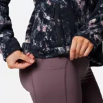 COLUMBIA FAST TREK Jacket -BLACK/PINK  (Womens) - Image 2