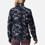COLUMBIA FAST TREK Jacket -BLACK/PINK  (Womens) - Image 5