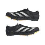 Adidas ADIZERO XCS Cross Country Running SPIKES BLACK WHITE - Image 5
