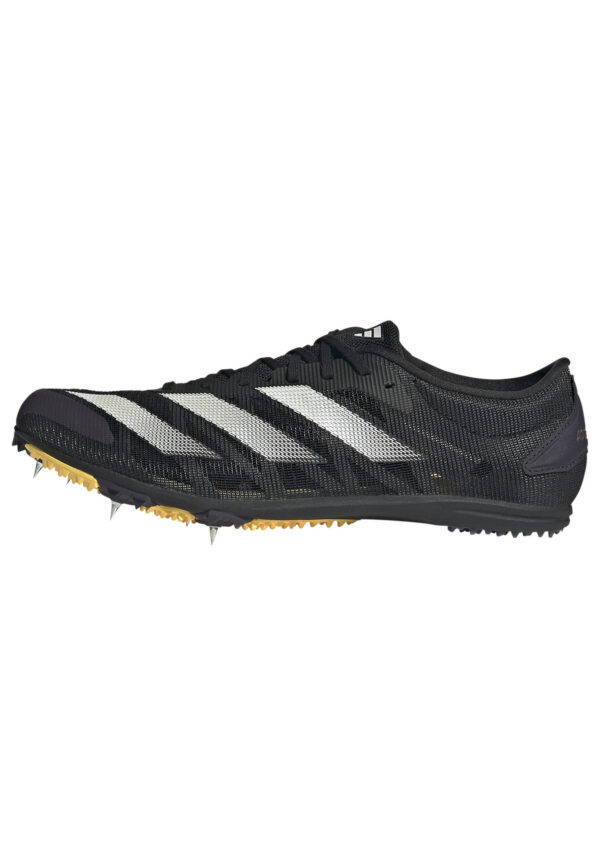 Adidas ADIZERO XCS Cross Country Running SPIKES BLACK WHITE
