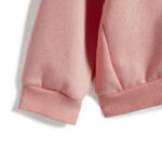 ADIDAS INFANT Fleece Tracksuit with hood Colour Block- Sandy Pink (Infants/Kids) - Image 3