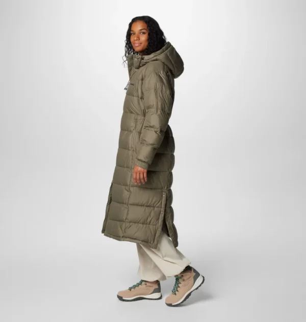 COLUMBIA PIKE LAKE LONG Jacket Stone Green (Womens)