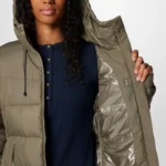 COLUMBIA PIKE LAKE LONG Jacket Stone Green (Womens) - Image 4