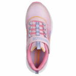 Skechers Go-Run Accelerate Runner Vecro Pink (Girls) - Image 3