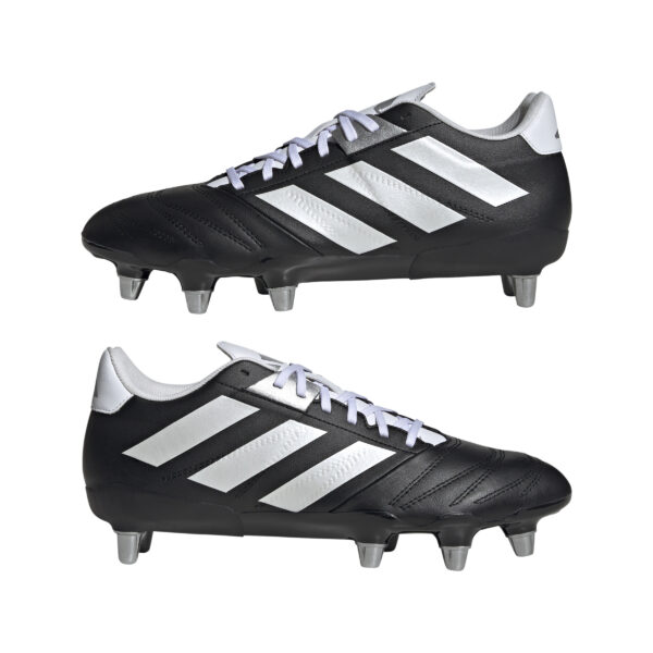 Adidas Kakari Elite Soft Ground Rugby Boots Black size 13