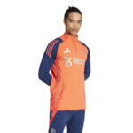 Adidas Man Utd FC  Half Zip Training Top Red/Bright Red/Indigo (Adults) - Image 7