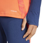 Adidas Man Utd FC  Half Zip Training Top Red/Bright Red/Indigo (Adults) - Image 8