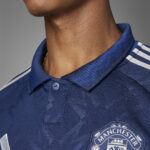 adidas Manchester Utd FC  Away Jersey Navy (Adults) - Image 14