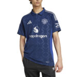 adidas Manchester Utd FC  Away Jersey Navy (Adults) - Image 5