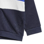 ADIDAS Infant Colour Block Fleece Track Suit Blue White Navy (kids) - Image 5