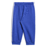 ADIDAS Infant Colour Block Fleece Track Suit Blue White Navy (kids) - Image 7