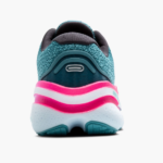GHOST MAX 2 RUNNING SHOE Wide Fit - Storm Blue/Knockout Pink/Aqua (Womens) - Image 6