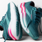 GHOST MAX 2 RUNNING SHOE Normal Width – Storm Blue/Knockout Pink/Aqua (Womens) - Image 3