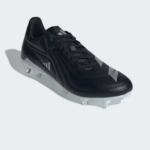 Adidas RS15 Soft Ground Rugby Boot Black/Silver (Adults) SIZE 12.5 - 13 - Image 5