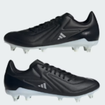 Adidas RS15 Soft Ground Rugby Boot Black/Silver (Adults) SIZE 12.5 - 13 - Image 4