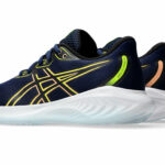 Asics Gel Cumulus 26 Grade School Running Shoe Navy Green (KIDS) - Image 3