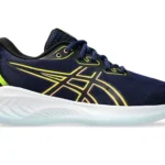 Asics Gel Cumulus 26 Grade School Running Shoe Navy Green (KIDS) - Image 2